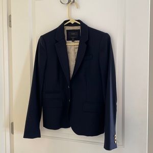 Navy Jcrew schoolboy blazer